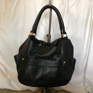 J Crew leather shoulder bag